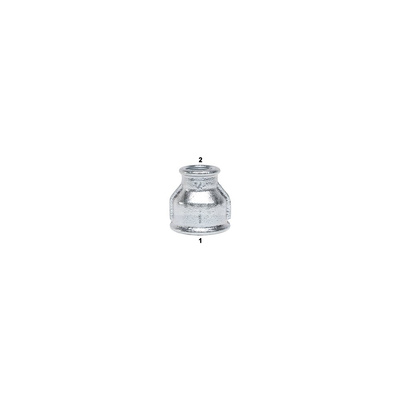 Mufa UNIPAK GEBO Fitting redukcja, żeliwo (ocynk), 1 1/2'' x 1 1/4'' (GW)