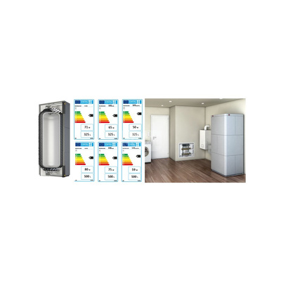 Zbiornik buforowy stojący ROTH Thermotank Quadroline TQ-P pojemność 500 l 3 bar bez wężownicy, izolacja: pianka polistyrenowa, kolor: biały