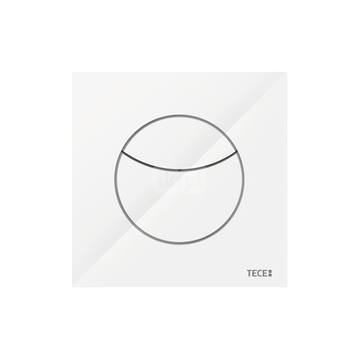 TECEflushpoint - Zestaw przyłączeniowy, (spłukiwanie dwoma ilościami wody), obudowa kwadratowa, tworzywo białe