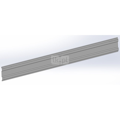 Wiatrownica trapezowa L1950 (1950x285x0,5)