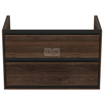 C.AIR SZAFKA UM 80X44 SLKBLK&WOOD 2 DRWR