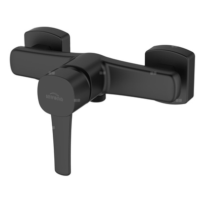 Bateria natryskowa Glamour czarna