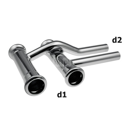 Trójnik redukcyjny mijankowy Steel - 22/15