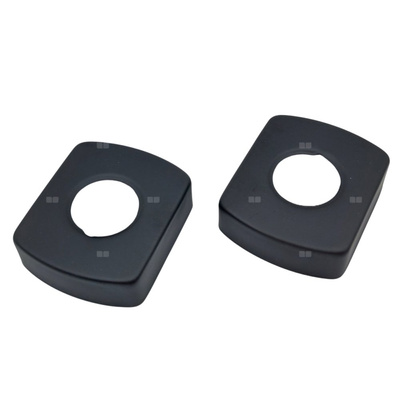 Rozety do baterii Glamour/ Magic, czarny