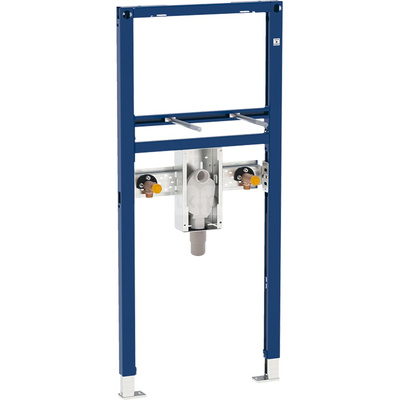 Stelaż podtynkowy do umywalki GEBERIT Duofix, 1120 x 500 x 75 mm, bateria: stojąca, regulacja wysokośći, wbudowany syfon