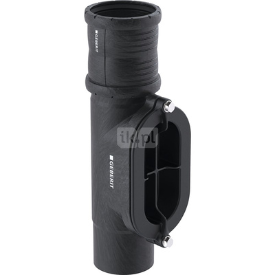 Czyszczak Geberit Silent-Pro 90' z owalnym otworem rewizyjnym, d160