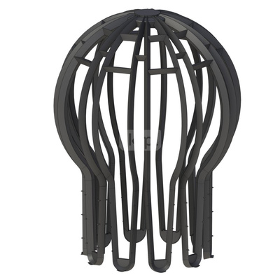 Siatka ochronna z PP przeciw ptakom dla średnic fi80mm i fi100mm