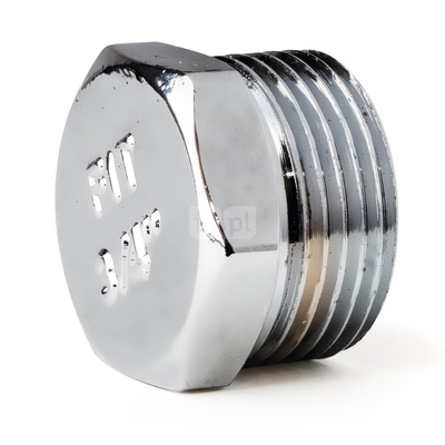 Korek FITTING STANDARD mosiądz (chromowanie) 3/4''