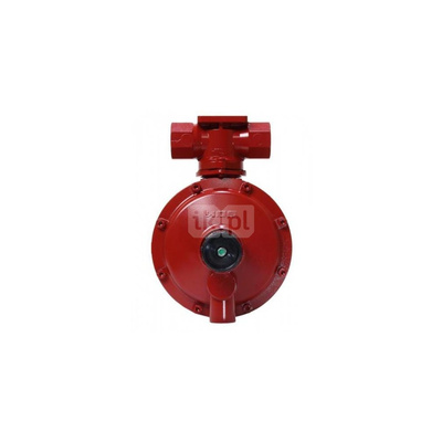 Reduktor II-st. z PRV z wyjś. pod man. G1/4, 30kg/h 10-200mbar, przyłącza GW3/4" 51-641-06