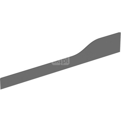 Osłona dekoracyjna Geberit Bambini przednia, do umywalki dla dzieci, do trzech baterii umywalkowych, niższa umywalka po lewej stronie: Czerwony Varicor Nr 227 / Matowy