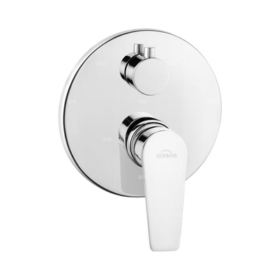 Podtynkowa bateria natryskowa 2-funkcyjna Dokos chrom