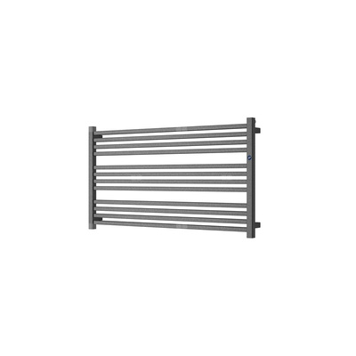 Grzejnik drabinkowy INSTAL-PROJEKT STICK LEVEL, wym. 555 x 1600 mm, kolor czarny/black mat, moc 839W