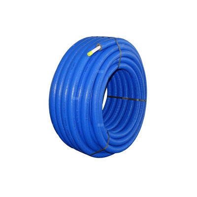 Rura wielowarstwowa QIK PE-RT II/AL/PE-RT II 32x3 kręgi 50m w izolacji 13 mm kolor niebieski