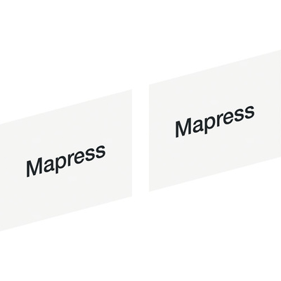 Naklejka identyfikacyjna - Mapress (zestaw 2 szt)