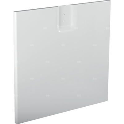 Front szuflady Koło Twins do szafki pod umywalkę kompaktową z jedną szufladą: Biały, Szerokość umywalki=50cm