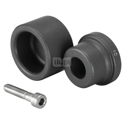 Króciec, tuleja, śruba fi 40 mm, Zestaw