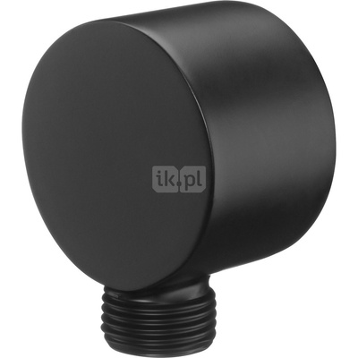 Cascada nero przyłacze kątowe węża okrągłe