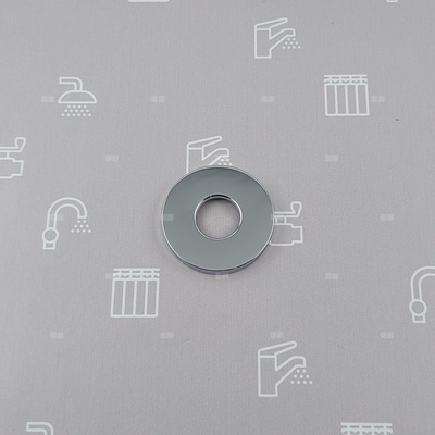 Rozeta uchwytu rączki natrysku do zestawu podtynkowego MOZA CHROM