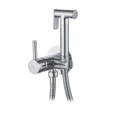 Podtynkowa bateria bidetowa chrom