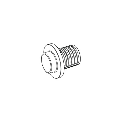 Korek TECE flex mosiądz końcówka wtykowa (16 mm)