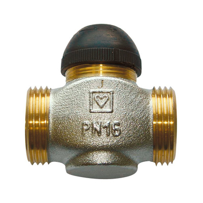 Zawór termostatyczny HERZ, figura prosta, gwint przyłączeniowy M 30 x 1,5, DN15