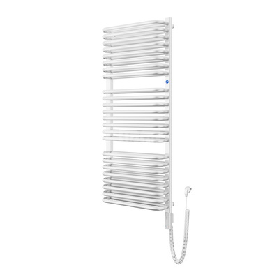 Grzejnik elektryczny (suszarka) INSTAL-PROJEKT Standard 3D Electro, wym. 1402 (1507 z grzałką)/500 mm, kolor biały połysk,  moc 900 W