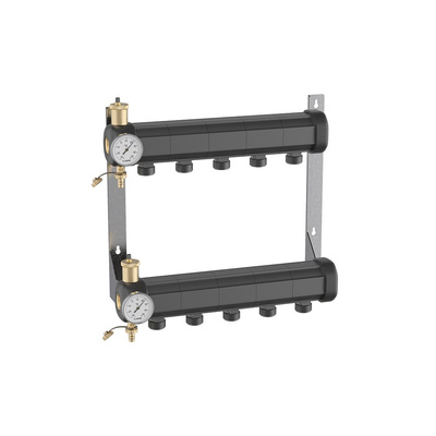 Kompletny rozdzielacz geotermalny O11/4" X 6 obwodów