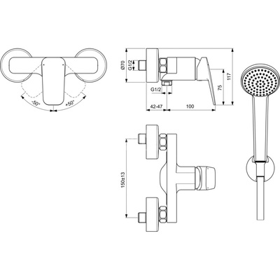 CERAPLAN BATERIA NAT. EXPSD CHROME & SET