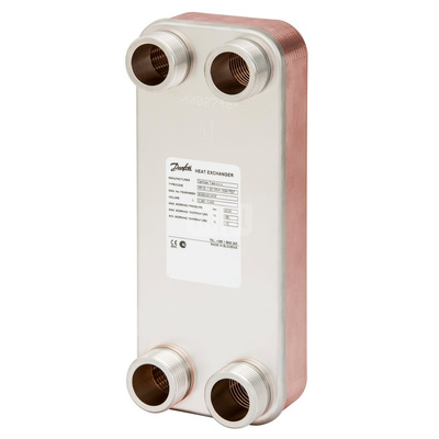 Wymiennik ciepla 2-stopniowy XB12M XB12M-2-40/40 G5/4, plyt: 40/40