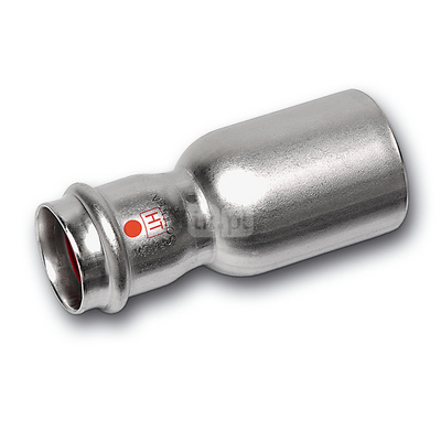 Nypel SANHA NiroTherm Industry, stal nierdzewna, 54 mm x 42 mm (zz x zw)