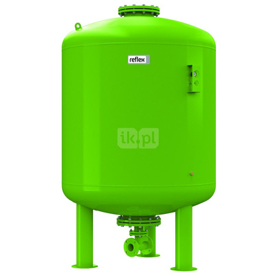 Naczynie wzbiorcze REFLEX Refix DT, pojemność 3000 l, 16 bar / 70'C, kolor zielony, do instalacji  C.W.U.