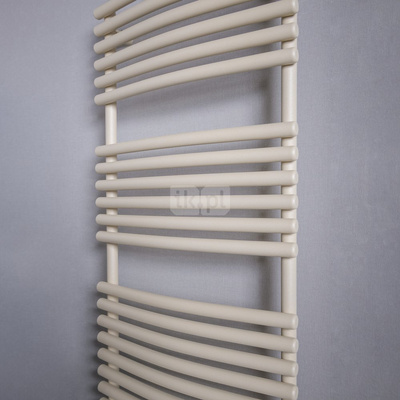 Grzejnik drabinkowy ZEHNDER Ovida Bow, wym. 796 x 747 mm, kolor biały RAL9016, moc 603W