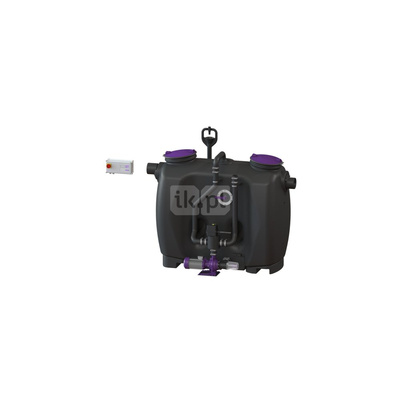 Separator tłuszczu EasyClean free | Auto Mix & Pump | NS 7 | Z wziernikiem i króćcem do napełniania | Bez SonicControl