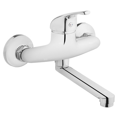 Bateria umywalkowo-zlewozmywakowa Perea chrom