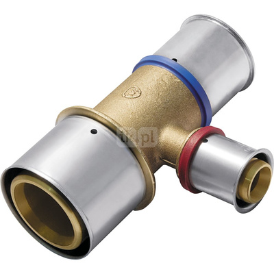 Trójnik redukcyjny mosiężny ultraPRESS - 50/40/50