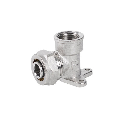 Kolano z mocowaniem PERFEXIM 707, mosiądz, 1/2 x 16 (GW x zw)