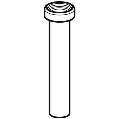 Króciec przyłączeniowy Geberit: d=32mm, G=1 1/4'', Biały-alpin