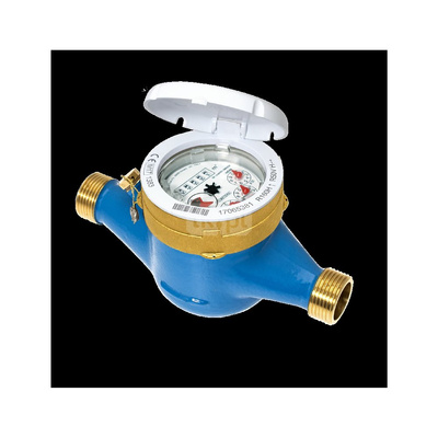 Wodomierz wielostrumieniowy suchobieżny, typu GMDM-I DN 25 Q3=6,3 m3/h R100/50, Tmax: 90st.C, L=260 mm