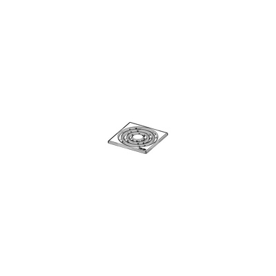 Ruszt ozdobny 100 x 100 mm do odpływu prysznicowego ze stali nierdzewnej TECE drainpoint S