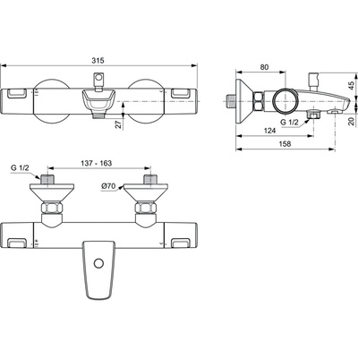 CERATHERM T25 BATERIA WANNOWA-NATRYSKOWA