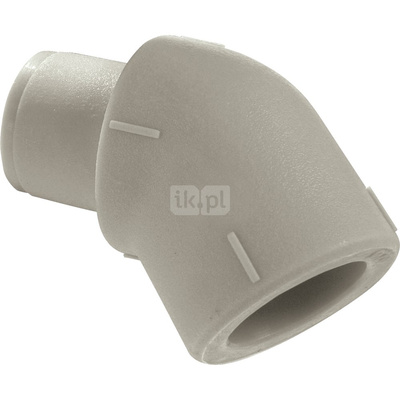 Kolano nyplowe 45' PP-R - 16