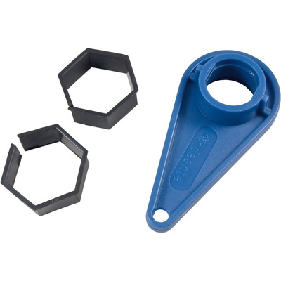 Kpl. zabezpieczający: klucz do aeratorów m24/28 i osłonki do nakrętek