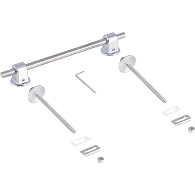 Zestaw zawiasów Geberit z wałkiem zawiasów, do deski sedesowej, mocowanie od góry (2 szt.)