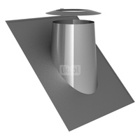 Przejście przez dach 36-45st. stal nierdzewna z kołnierzem fi200mm 