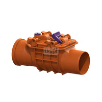 Zawór zwrotny KESSEL Staufix (2x klapa z tworzywa) DN 100 ev016084