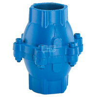 Zawór zwrotny gwintowany wew., zamknięcie membranowe, typ 207V, Pnom 1,6 MPa, 3/4"