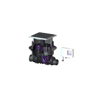 Zawór zwrotny z pompą Pumpfix F Komfort DN125 z czarną pokrywą