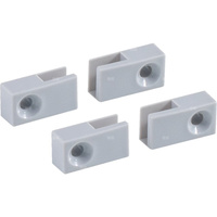 FIRST ZKPG, ZKDK, ZDDS kostka łącząca element stały z bieżnią, szara (komplet 4 szt.)