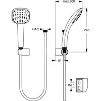 IDEALRAIN CUBE ZESTAW PUNKTOWY M Z 1F