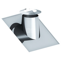 Przejście przez dach 26st. - 35st. (stal nierdzewna) fi100/150mm 